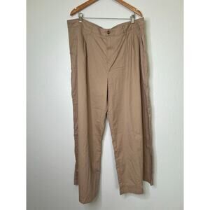 NWT Pact Tan Wide Leg Pant Size XXXL